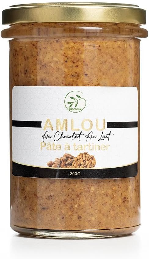 Amlou chocolat au lait - Pâte À Tartiner Marocaine
